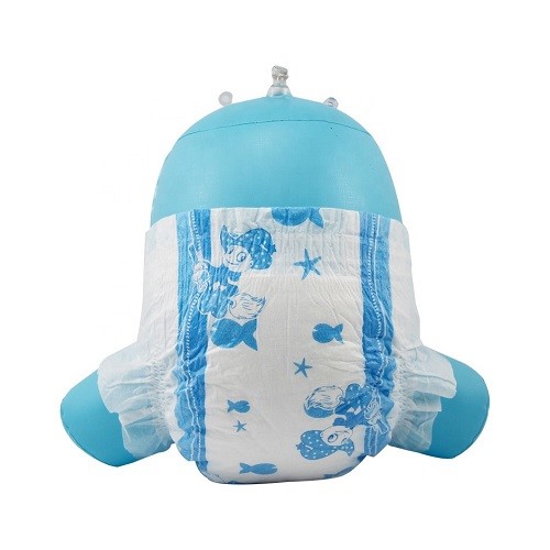 China Clothlike Film Backsheet Soft Baby Diaper With Sumitomo SAP on sale