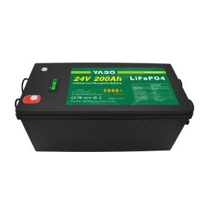 Lithium Ion 24v 200ah RV Lifepo4 Battery Rechargeable Long Life
