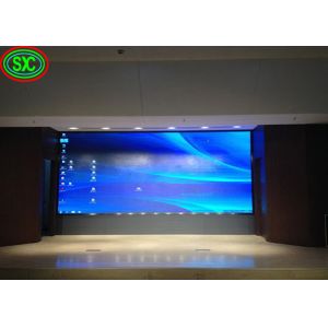 China 1300cd/m2 P2.6 Indoor Rental Stage Panel SMD2121 500x500mn led screens for stage led stage backdrop screen on sale