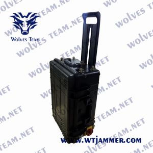 Omnidirectional Antennas 600W RF Military Signal Jammer 800m