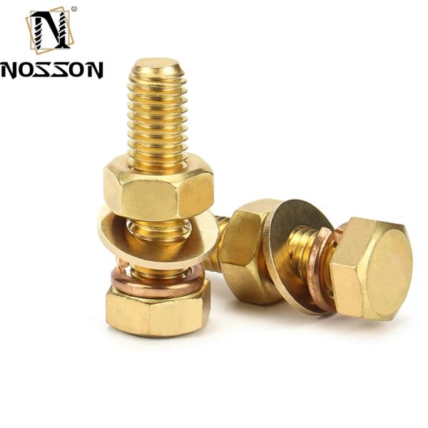 Metric Brass Cylinder Head Bolts for Construction DIN Standard M2 M2.5 M3 M4 M5 M6M8 M10 M12 M14 M16 M18 M20 M24 M27 M30