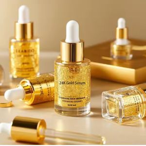 24k Gold Serum Facial Essence Whitening Collagen Serums Face Organic Vitamin C