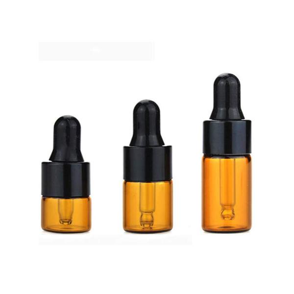 Buy Multi Capacities Empty Essential Oil Bottles With Aluminum Dropper at wholesale prices