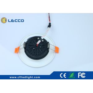 IC Driver SMD Led Ceiling Downlights , Adjustable Recessed Lighting Snowflake