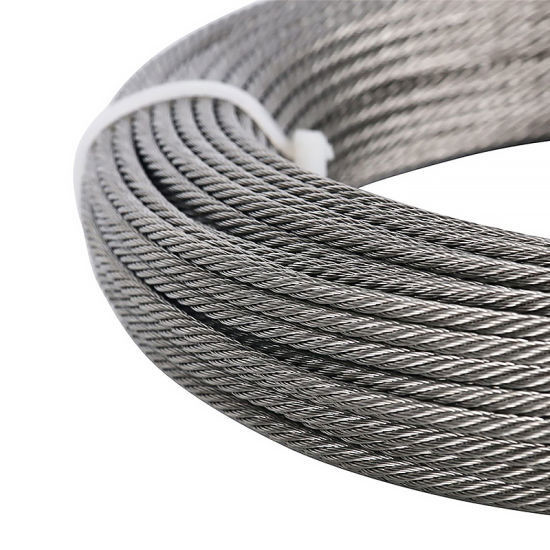 Buy Long-Lasting Galvanized 4x31WS PP 8.3mm Steel Wire Rope for Construction Cradles at wholesale prices