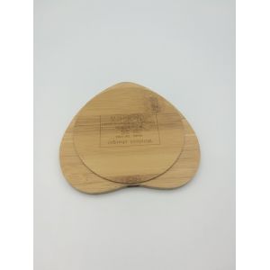 Dual USB Bamboo 10W fast Charging Wireless Charger 9V 2-3A Universal Charger