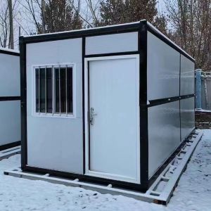 Customizable Folding Container House Steel Structure and Rock Wool Panel