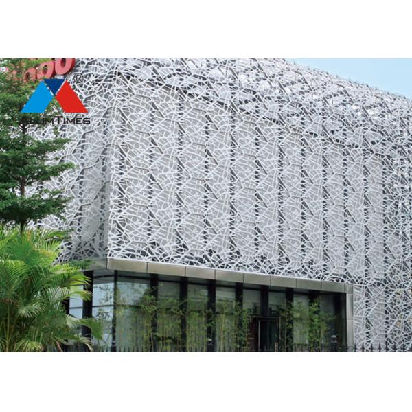 Solid Perforated Aluminium Decorative Panels With 3003 3105 Alloy Material