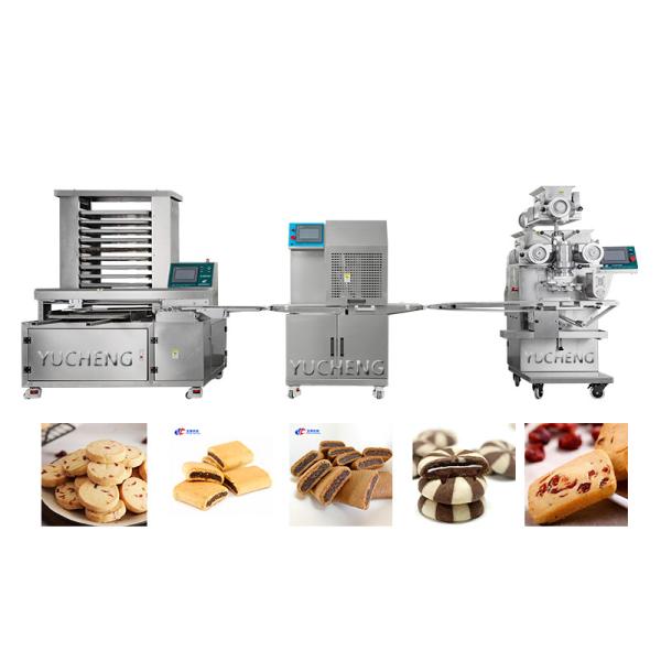 Buy Automatic Cookie Encrusting Machine 100 - 120pcs/Min Capacity For B2B Buyers at wholesale prices