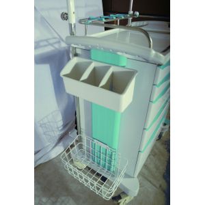 Plastic Medical Crash Cart