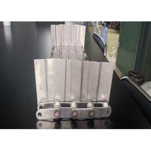 Buy Food Mesh 1mm Ss201 6000mm Chain Plate Conveyor Belt at wholesale prices