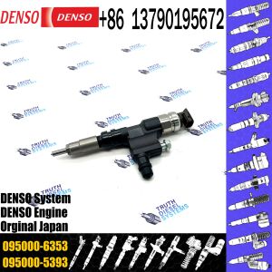 Fuel Common Rail Injector 095000-6352 095000-6353 For SK200-8 SK210-8 Excavator