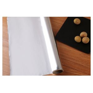 Silver Food Wrapping Foil , Chocolate Wrapping Paper Aluminum Foil Paper