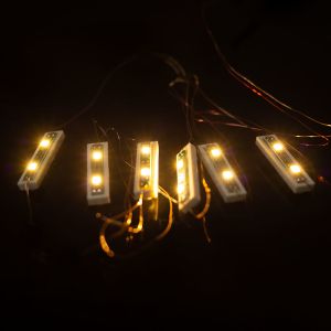 Compatible with legoinglys MOC construction accessories 6 colors LED light toys