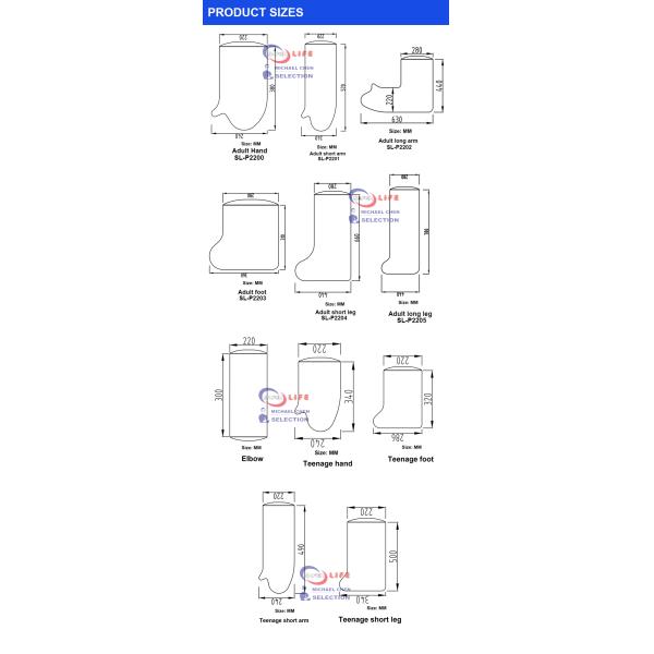Wholesale waterproof cast cover protector for shower wholesale factory fast delivery