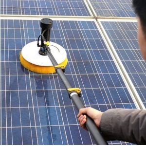 High Altitude Cleaning Photovoltaic Farms Washing Rotary Brush Customized