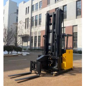 1.5 Tons Narrow Passageway Pallet Stacker Electric Forklift Stacker Body Move