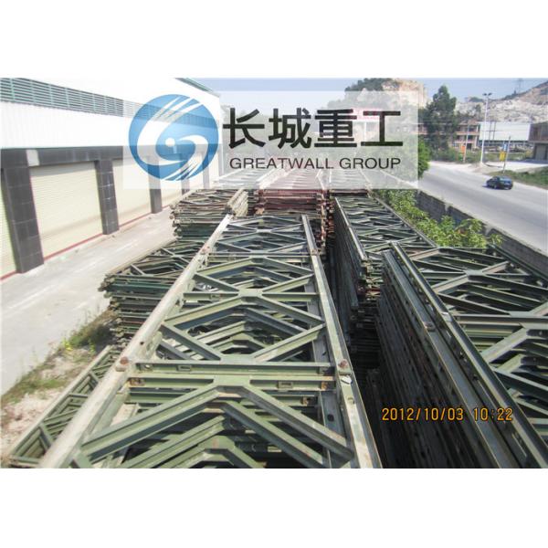 Buy High Tensile Bailey Bridge Panel Steel / Timber Deck Quaickly Installed at wholesale prices