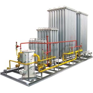 Automatic Mobile LNG Filling Skid Mounted Equipment 1.6mpa