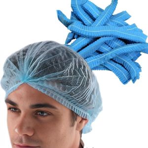 China Medical Surgical Disposable Nonwoven PP Clip Strip Mob Cap V101 for Medical Facilities on sale