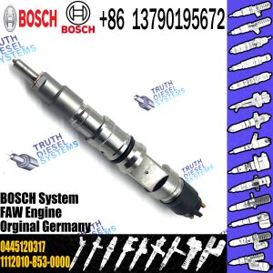China Diesel Engine Fuel Injector Assembly 0445120315 0445120316 0445120317 on sale