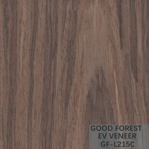 Engineered Veneer Santos Rose Wood Crown Cut Customized Service
