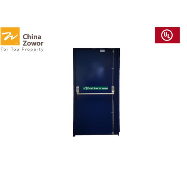 Buy 45mm Thick 120mm Frame Depth Fireproof Fire Safety Door at wholesale prices