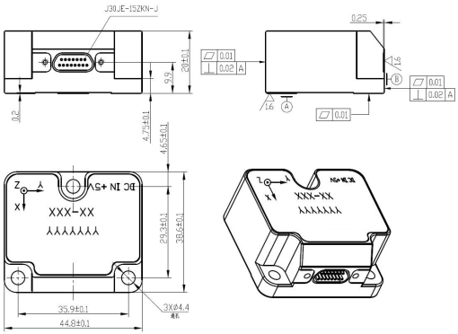 High-Precision MEMS 3 Axis Gyroscope with 0.3°/s Bias Instability for Navigation