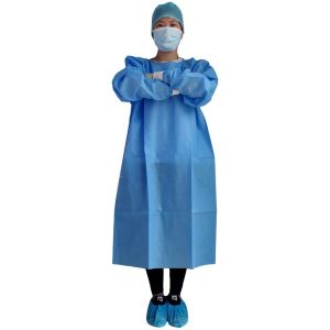 PP Unisex Disposable Isolation Gown , Medical Protective Clothing No Stimulation