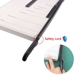 Office Guillotine 3.1kg Manual A3 Paper Cutter Made Of Steel For Easy Handling
