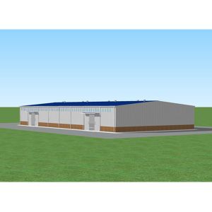 Industrial Prefab Steel Structure Warehouse Frame Construction Building