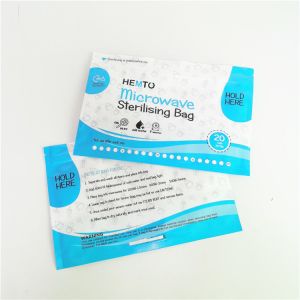 Food Grade 120mic VMPET Microwave Sterlizer Oven Bag