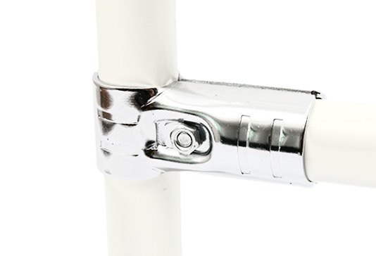 Chrome Lean Pipe Connector ESD Pipe Joint Lean System Accessories for Workbench