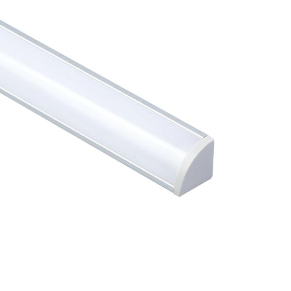 Buy 8*8mm Corner Led Channel V Shape Kitchen Light  Corner Mounted LED Aluminum Profile at wholesale prices