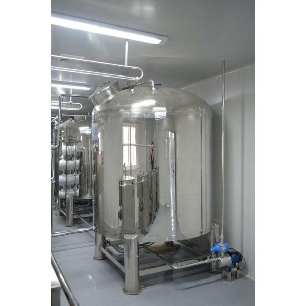 Ailusi 20000L Sanitary Grade Vertical Sealing Stainless Steel Liquid Storage Tank