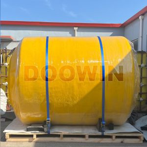 Yellow Monopile Donut Fender Low Reaction Floating Foam Fenders Marine