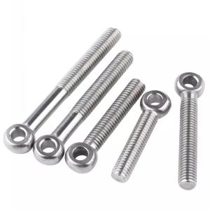 M8 M10 M12 M16 M18 Grade2 Grade 5 Gr2 Gr5 Titanium Anodized Eye Bolt DIN444