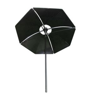 Commercial Aluminum Outdoor Patio Umbrellas 2342mm Height OEM ODM