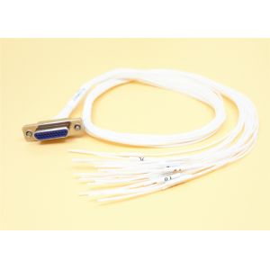 Micro D Sub Male connector With 21 Pins Wire Length 500mm DC Connector