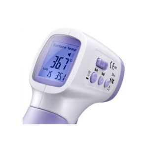 Handheld infrared thermometer with LCD display