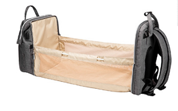 OEM ODM Nursing Mother Bag Diaper Bag Foldable Crib With USB