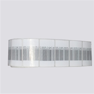 8.2MHz Anti Theft Supermarket RF Soft Label For Clothing 45 * 10.8mm