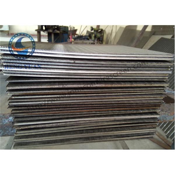 Heat Resistant Wedge Wire Screen Panels For Aquaculture / Food Industry