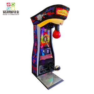 Sport Arcade Boxer Combo Puching And Kicking Boxing Game Machine With 2 Targets