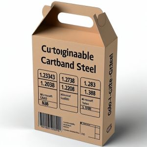 Customizable Cardboard Packaging for Food Steel 1.2343/ 1.2738/ 1.2083/ S136/