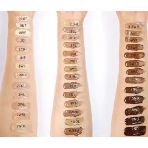 12 Hours Long Lasting Foundation Natural Skin Flawless Foundation Full Coverage