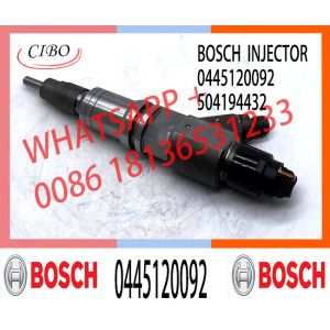 High Quality New Diesel Fuel Injector 0445120092 Common Rail Injector 504 194