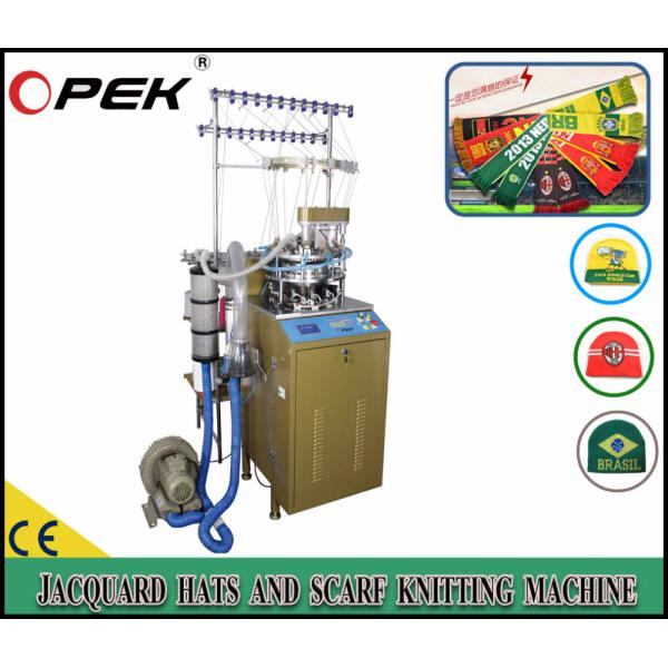 Single Knitting Method OPEK Knitting Machine for jacquard type Wool Hat
