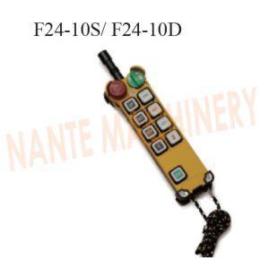 Industrial Wireless Hoist Remote Control 100 Meters Distance Economic Efficiency