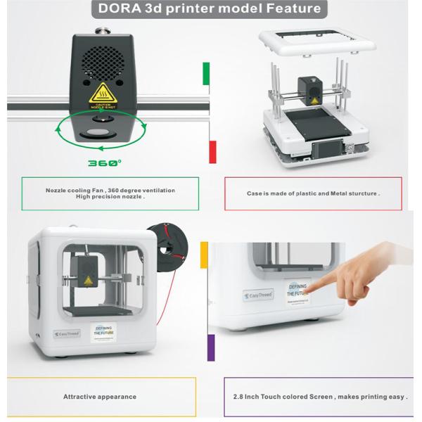 Christmas Gift Childrens 3D Printer Make Any Models Automatic Grade
